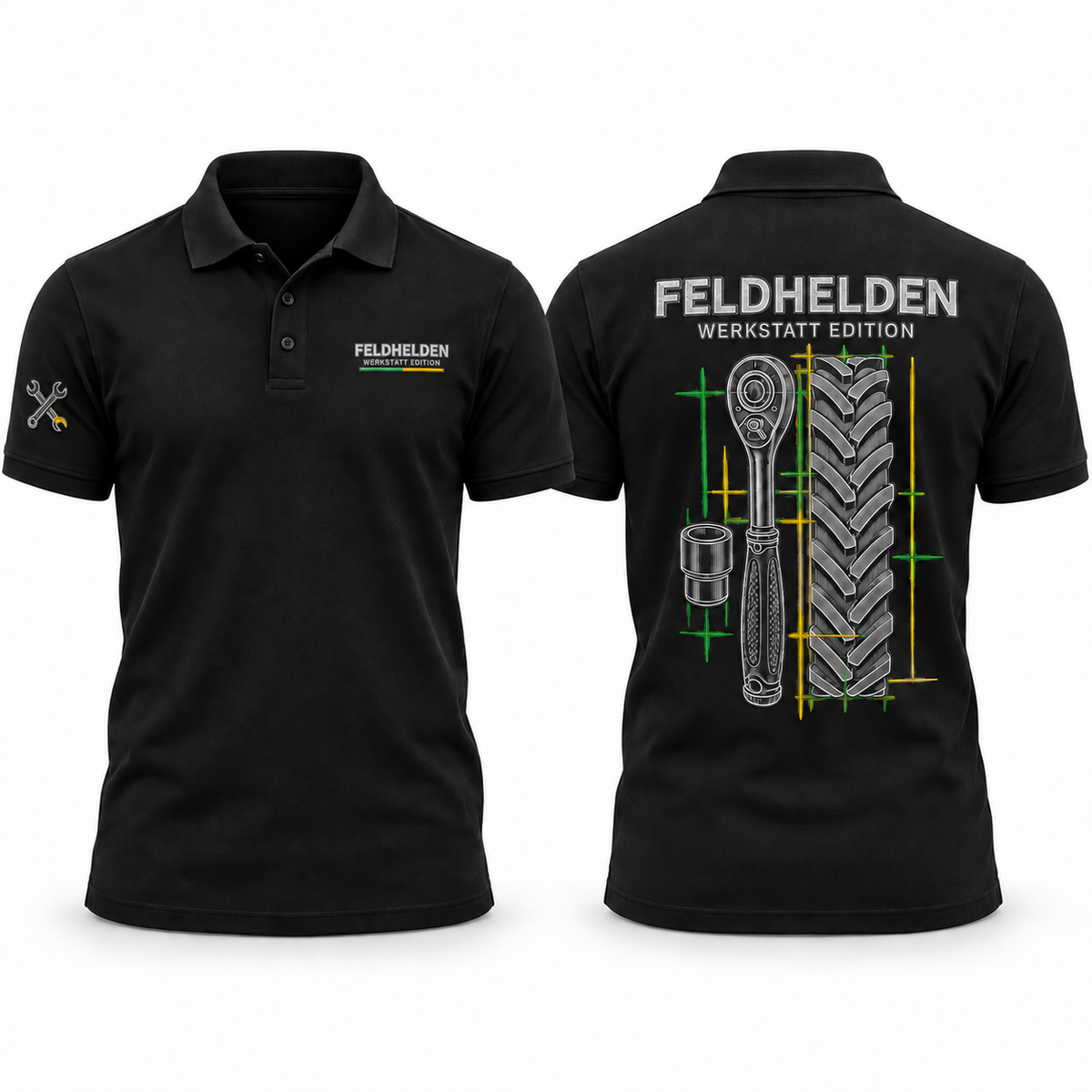 FELDHELDEN Werkstatt Edition – Poloshirt